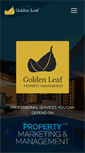 Mobile Screenshot of goldenleafproperties.com